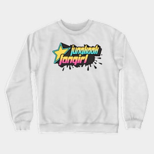 BTS bangtan Jeon Jungkook fangirl typography text army | Morcaworks Crewneck Sweatshirt